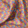 Printed Cotton GLADYS Pink / Yellow